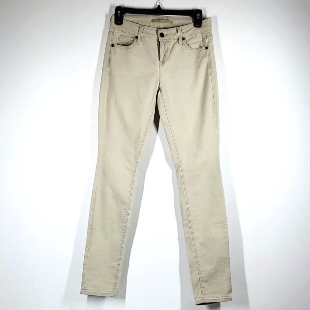 Vince Crop Skinny Ankle Khaki Jeans 25 EUC - Picture 11 of 13